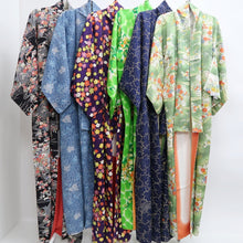 Load image into Gallery viewer, Bundle 6pcs Silk Kimono Robe Dress Wholesale Bulk Free Shipping #772