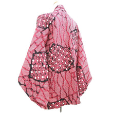 Load image into Gallery viewer, Haori Jacket Vintage(1950-1980) Red Shibori Silk #10679D1
