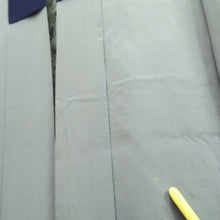 Load image into Gallery viewer, Men's Juban Vintage(1950-1980) Gray Dragon Curling Wave Silk #10445A3