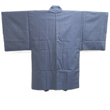 Load image into Gallery viewer, Men's Haori Vintage(1950-1980) Blue Black Tiger Silk #10647C4