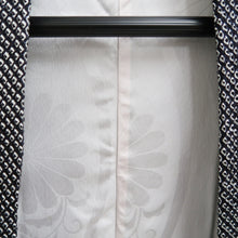 Load image into Gallery viewer, Haori Jacket Vintage(1950-1980) Black Full Shibori Chrysanthemum Silk #10920E5