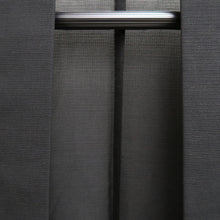 Load image into Gallery viewer, Haori Jacket Vintage(1950-1980) Black See-Through Leaves Silk #10629C3