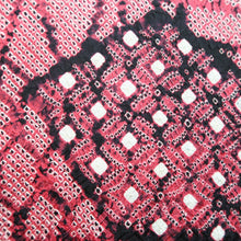 Load image into Gallery viewer, Haori Jacket Vintage(1950-1980) Red Shibori Silk #10679D1