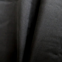 Load image into Gallery viewer, Men's Kimono Vintage(1950-1980) Black Montsuki Habutae Silk #10862E3