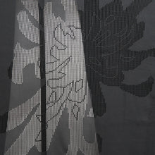 Load image into Gallery viewer, Haori Jacket Vintage(1950-1980) Black See-Through Rangiku Silk #10228E2