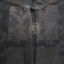 Load image into Gallery viewer, Haori Jacket Vintage(1950-1980) Black Sheer Botanical Silk #10890E4