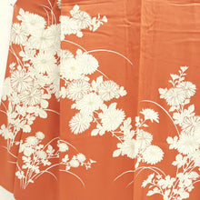 Load image into Gallery viewer, Kimono Vermillion Plum blossom Branch Tall Silk #10520B2