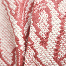 Load image into Gallery viewer, Haori Jacket Vintage(1950-1980) Reddish Pink Full Shibori Tree Silk #10168D4