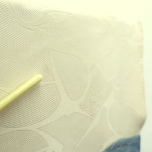 Load image into Gallery viewer, Haori Jacket Vintage(1950-1980) Cream white Curling Wave Silk #10840E2