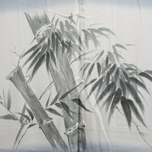 Load image into Gallery viewer, Men's Haori Black Montsuki Bamboo Silk #10435A3