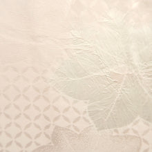 Load image into Gallery viewer, Juban Light Pink Maple Leaf Shibori Silk #10513B2