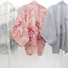 Load image into Gallery viewer, Bundle 12pcs Silk Vintage Full Shibori Haori Wholesale Bulk Free Shipping #726