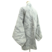 Load image into Gallery viewer, Haori Jacket Vintage(1950-1980) Gray Shibori Gradation Silk #10600C2