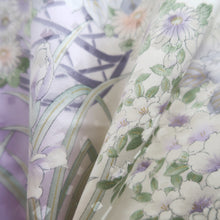 Load image into Gallery viewer, Furisode Lavender Chrysanthemum Peony Tall Silk #10301E5