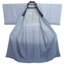 Load image into Gallery viewer, Men's Juban Gray Landscape Silk #10871E4