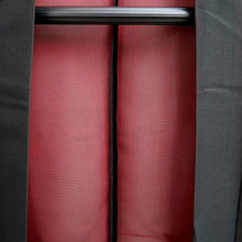 Load image into Gallery viewer, Haori Jacket Vintage(1950-1980) Black Red Sheer Maple Leaf Silk #10961F3