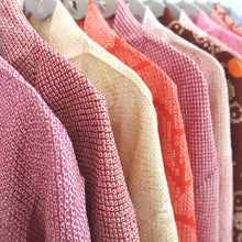 Load image into Gallery viewer, Bundle 12pcs Silk Vintage Full Shibori Haori Wholesale Bulk Free Shipping #763