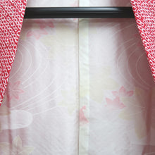 Load image into Gallery viewer, Haori Jacket Red Full Shibori Flower Silk #10700D1