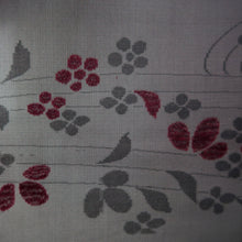 Load image into Gallery viewer, Haori Jacket Vintage(1950-1980) Black Sheer Botanical Silk #10891E4