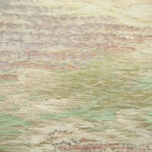 Load image into Gallery viewer, Haori Jacket Vintage(1950-1980) Blue Green Pink Abstract art Silk #9894B3