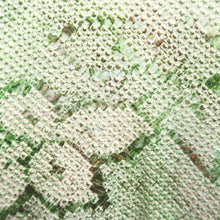 Load image into Gallery viewer, Haori Jacket Vintage(1950-1980) Light Green Full Shibori Flower Silk #10214E1