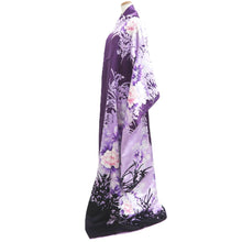 Load image into Gallery viewer, Furisode Purple Peony Yamato Silk #10562B4