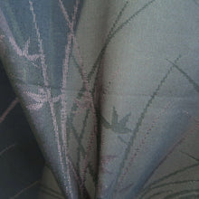 Load image into Gallery viewer, Haori Jacket Vintage(1950-1980) Dark Blue Pink Sheer Botanical Silk #10971F3