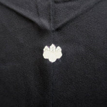 Load image into Gallery viewer, Haori Jacket Vintage(1950-1980) Black Gold Silver Landscape Tree Silk #10821E1