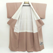 Load image into Gallery viewer, Kimono Rosybrown Zen Temple Landscape Tall Silk #9945B5