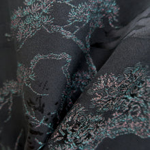 Load image into Gallery viewer, Haori Jacket Vintage(1950-1980) Black Mountain Landscape Silk #9862B2