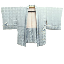 Load image into Gallery viewer, Haori Jacket Blueish Gray Landscape Silk #10792D5