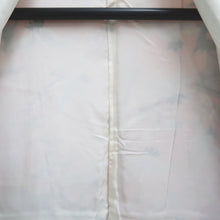 Load image into Gallery viewer, Furisode Pink Crane Birds Plum blossom Silk #10323F1