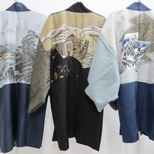 Load image into Gallery viewer, Bundle 12pcs Silk Vintage Men's Graphic Lining Haori Jacket Free Shipping #767