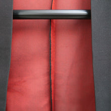 Load image into Gallery viewer, Haori Jacket Vintage(1950-1980) Black Red Sheer Bamboo leaf Silk #10972F3