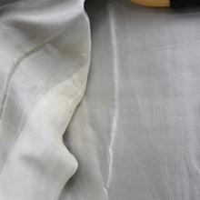 Load image into Gallery viewer, Tomesode Vintage(1920-1950) Black Hand painted Crane Birds Silk #10402A1