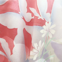 Load image into Gallery viewer, Furisode Vintage(1950-1980) Pink Butterfly Tall Silk #9604H4