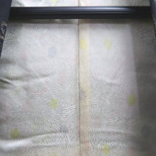 Load image into Gallery viewer, Haori Jacket Vintage(1950-1980) Black Silver Gold Flower Silk #10185D5