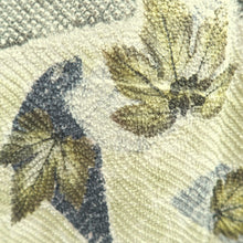 Load image into Gallery viewer, Haori Jacket Vintage(1950-1980) Moss green Full Shibori Leaves Silk #10951F2