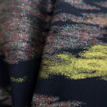 Load image into Gallery viewer, Haori Jacket Vintage(1950-1980) Black Gold Cloud Silk #9717A1