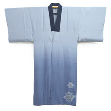 Load image into Gallery viewer, Men's Juban Blueish Gray Tiger Silk #10662C5