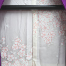 Load image into Gallery viewer, Haori Jacket Vintage(1920-1950) Purple Pine Tree Silk #10621C3