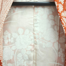 Load image into Gallery viewer, Haori Jacket Vintage(1950-1980) Reddish Brown Full Shibori Peony Silk #10571B5