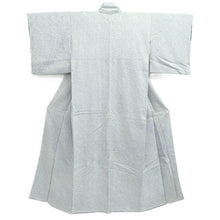 Load image into Gallery viewer, Kimono Light Blue Shibori Silk #10532B3