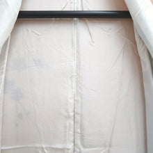 Load image into Gallery viewer, Kimono Beige Blueish Gray Chrysanthemum Plum blossom Silk #10522B2