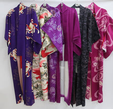 Load image into Gallery viewer, Bundle 6pcs Silk Antique Kimono Wholesale Bulk Free Shipping #558