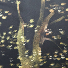 Load image into Gallery viewer, Haori Jacket Vintage(1950-1980) Black Tree Silk #9728A1