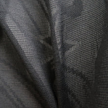 Load image into Gallery viewer, Haori Jacket Vintage(1950-1980) Black See-Through Flower Ryusui Silk #10230E2
