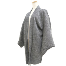 Load image into Gallery viewer, Haori Jacket Vintage(1950-1980) Black Shibori Silk #10602C2