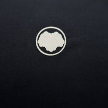 Load image into Gallery viewer, Men's Kimono Vintage(1950-1980) Black Montsuki Habutae Silk #10865E4