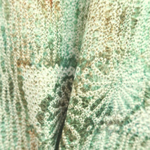 Load image into Gallery viewer, Haori Jacket Vintage(1950-1980) Green Brown Full Shibori Kiku Silk #10802D5